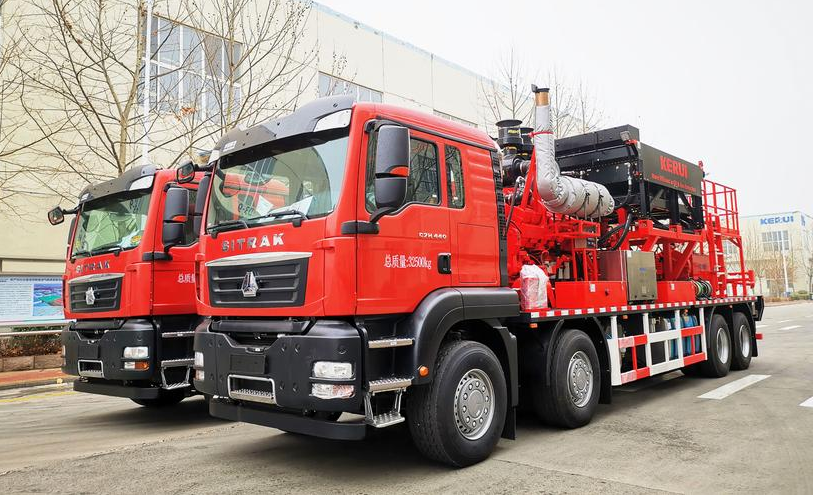 壓裂車應(yīng)用案例: IFV系列多參量粘度4合1油液傳感器賦能智能監(jiān)測 圖1